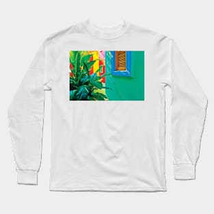 Colorful Hotel Walls Long Sleeve T-Shirt